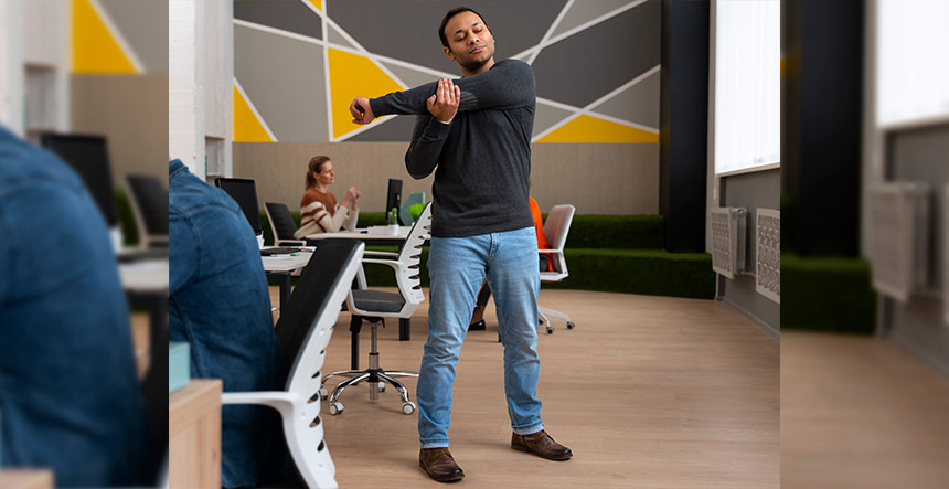 ejercicios de pausas activas en el trabajo